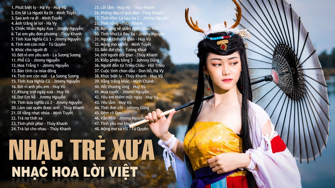 PHÚT BIỆT LY, EM SẼ LÀ NGƯỜI RA ĐI - Nhạc Trẻ Xưa, Nhạc Hoa Lời Việt 7X 8X 9X Nổi Tiếng Một Thời