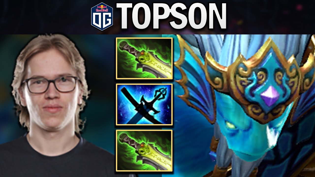OG.TOPSON MORPHLING WITH DOUBLE ETHEREAL - DOTA 2 7.27 GAMEPLAY