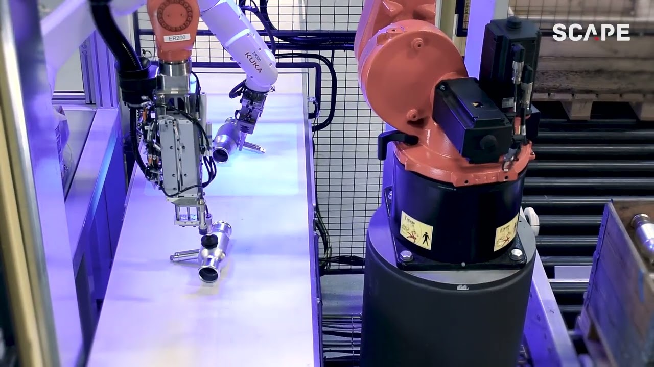 SCAPE Bin-Picking of Valves | Broen Valves Technologies