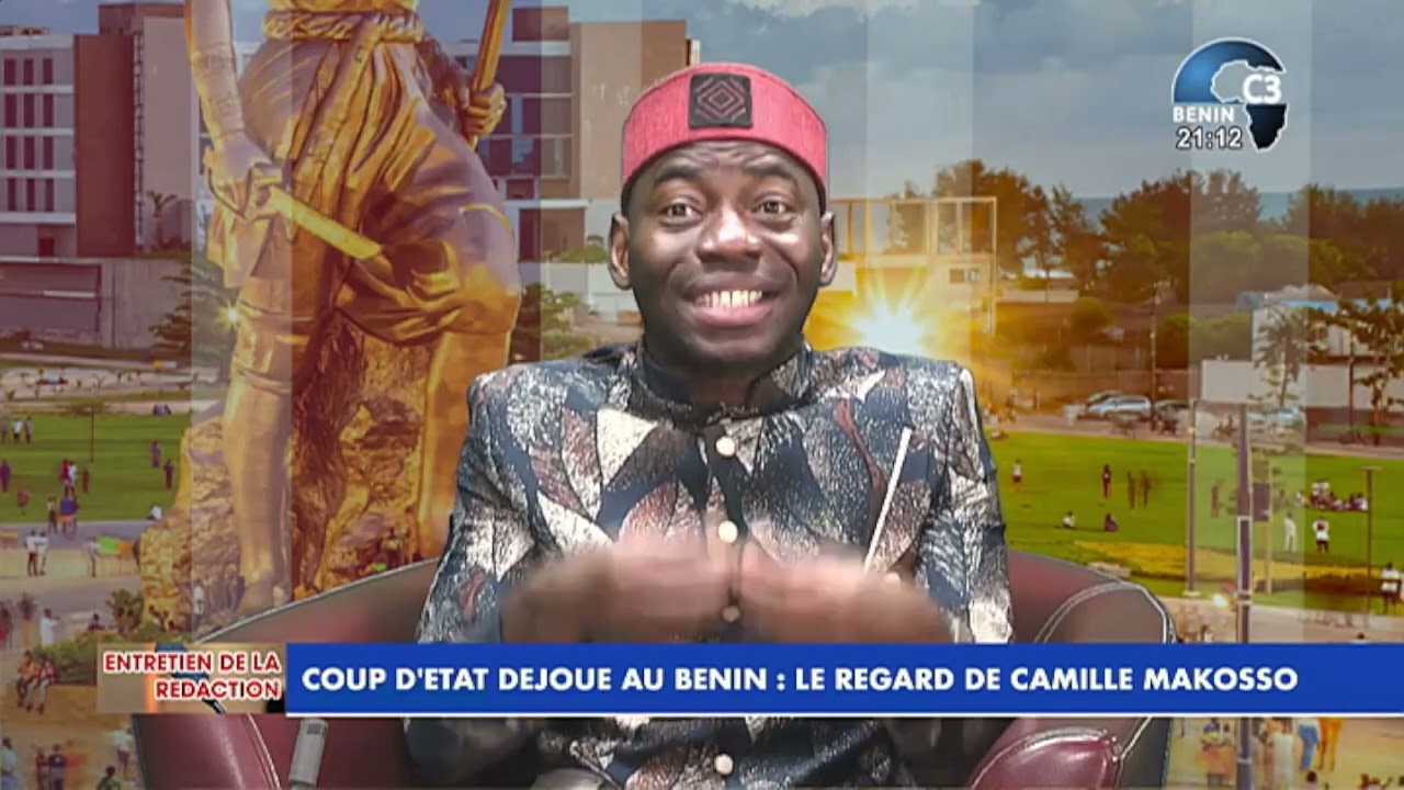 CANAL3-BENIN : Entretien de la Rédaction avec Camille MAKOSSO