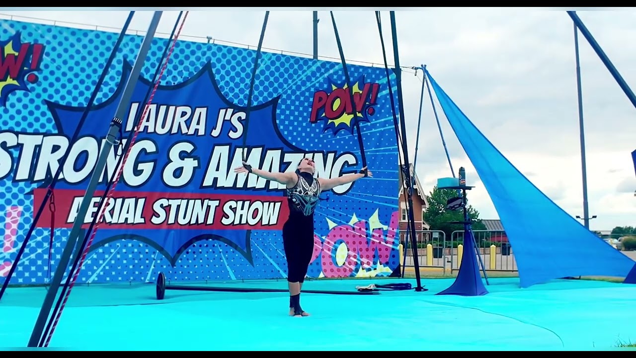 Strong & Amazing Aerial Stunt Show! 