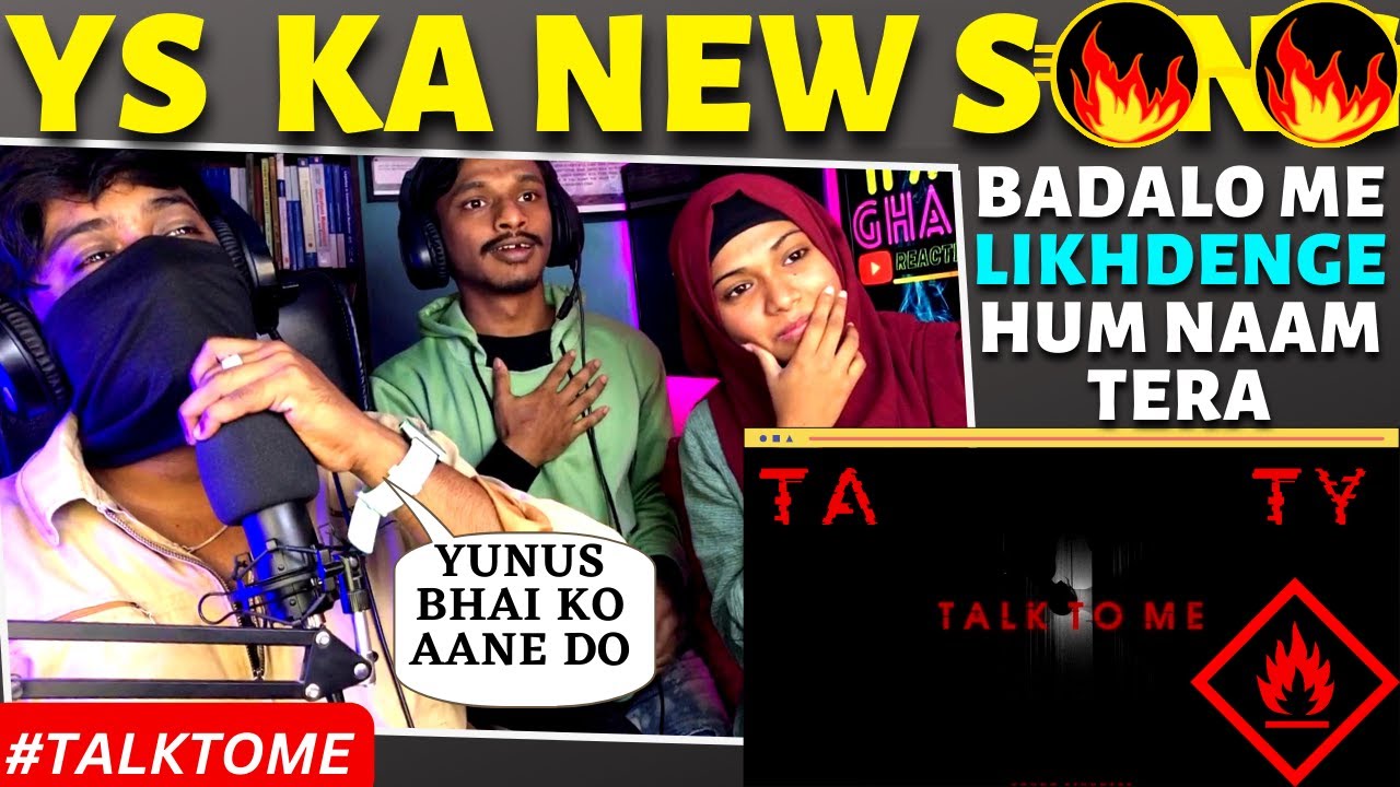 TALK TO ME - Young Stunners | Talha Anjum | Talhah Yunus | Prod. By Jokhay | Reaction