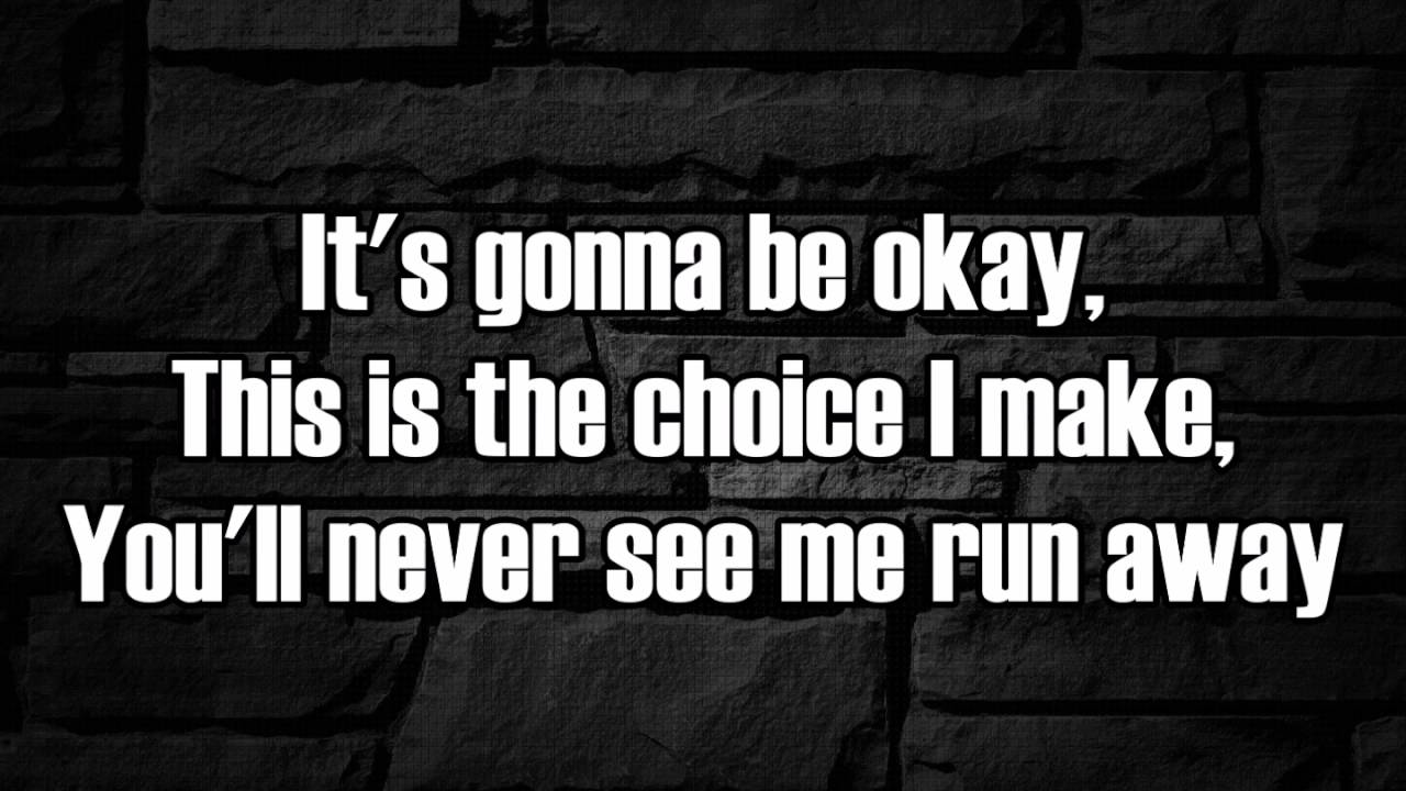 The Letter Black - Break Out (Lyrics)