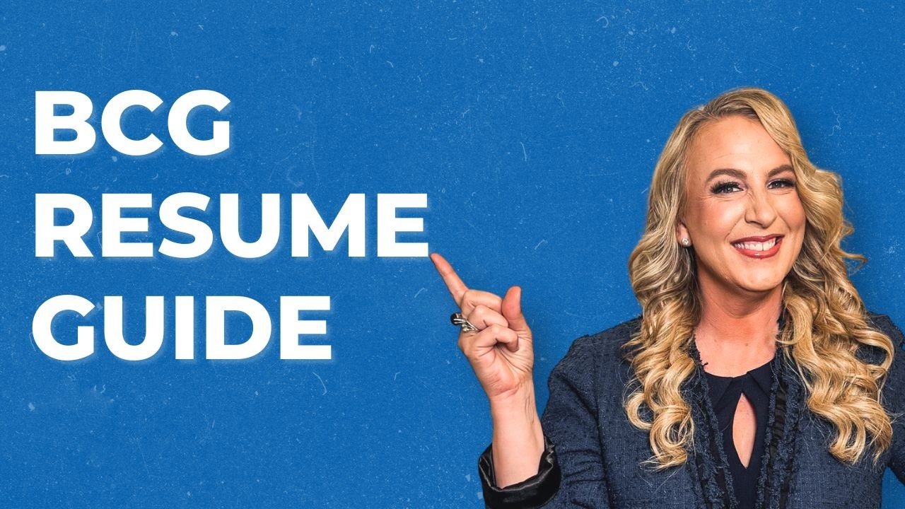5 Tips for Your BCG Resume