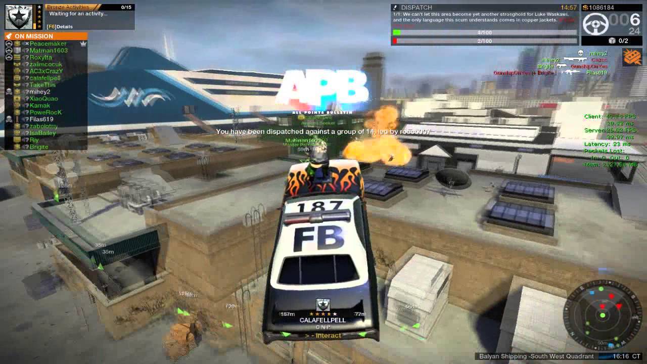 APB Reloaded - Firebomb Leftovers