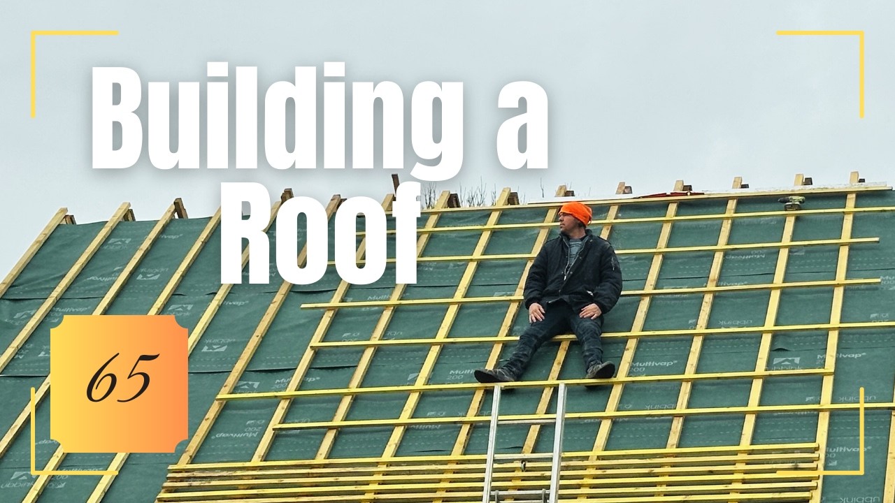 Building a Tavern Roof Alone at Our French Castle