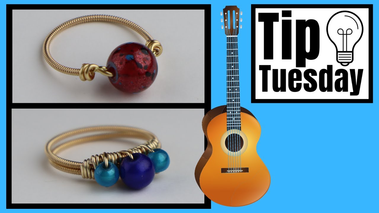 DIY Guitar String Ring // Tip Tuesday Tutorial