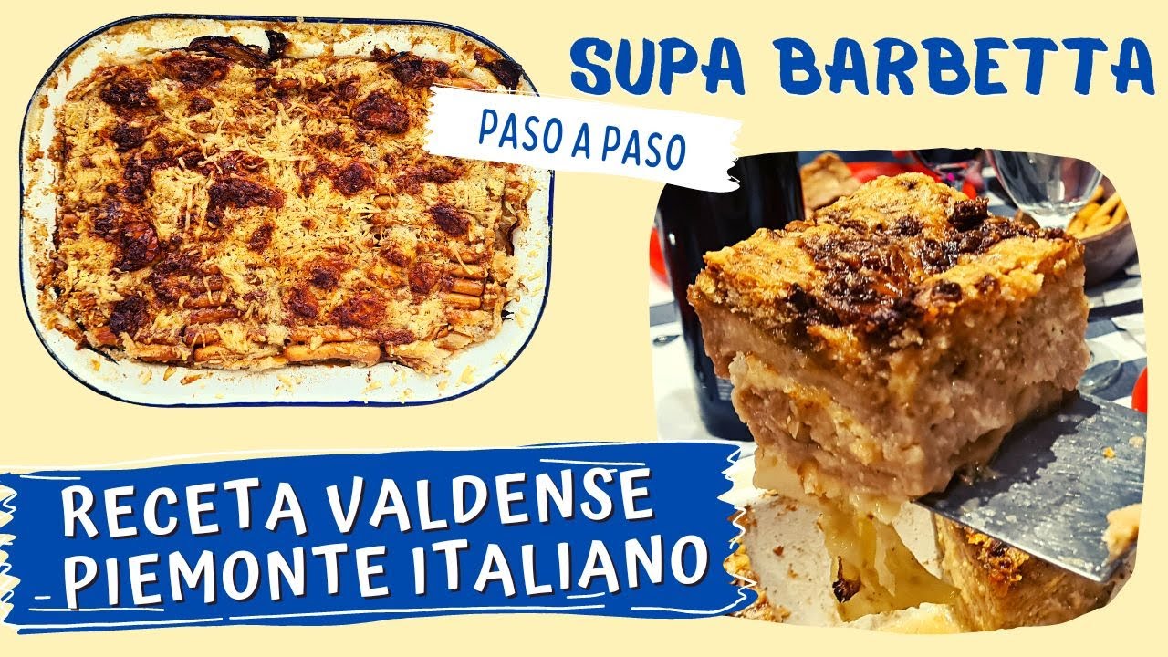 SUPA BARBETTA plato tradicional de los valles valdenses