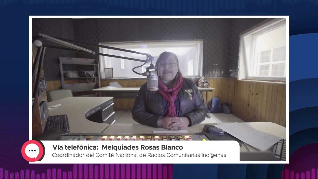 Melquiades Rosas Blanco denunció la estigmatización de radios comunitarias