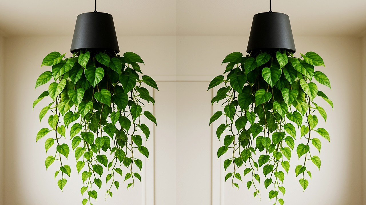 Planta pendurada invertida, deixa sua casa linda e sofisticada!