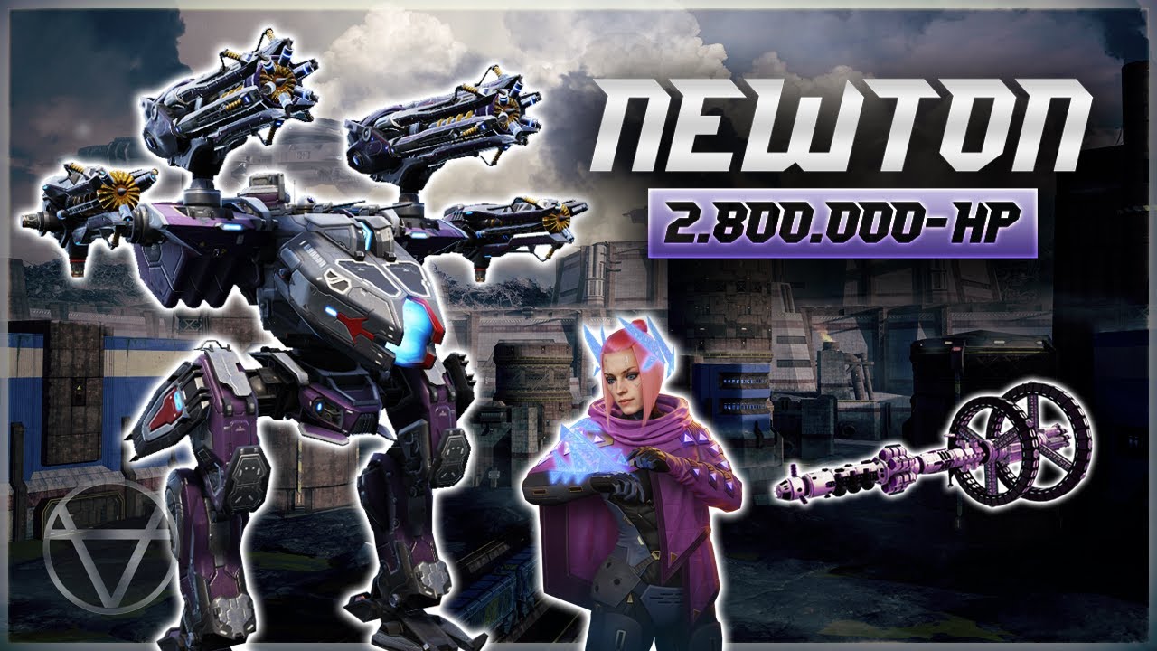 [WR] 🔥 NEWTON Gets 2.8 Million HP w/ Roulette – Titan Gameplay | War Robots