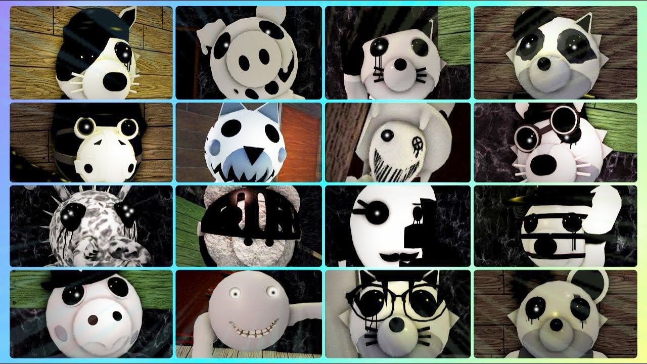 PIGGY: MEMORY RAID ALL JUMPSCARES!!