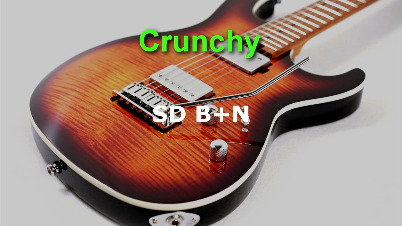 Cort VTH-77 and Seymour Duncan Hot Rodded Set pickup comparison (Cort G290 FAT II)