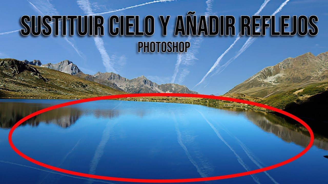 Sustituir cielo y añadir reflejo con Photoshop