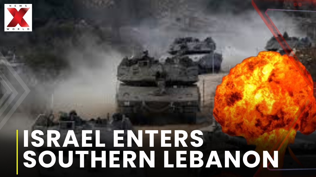 Israel-Hezbollah Drone Attack: Israeli troops enter southern Lebanon border| NewsX World
