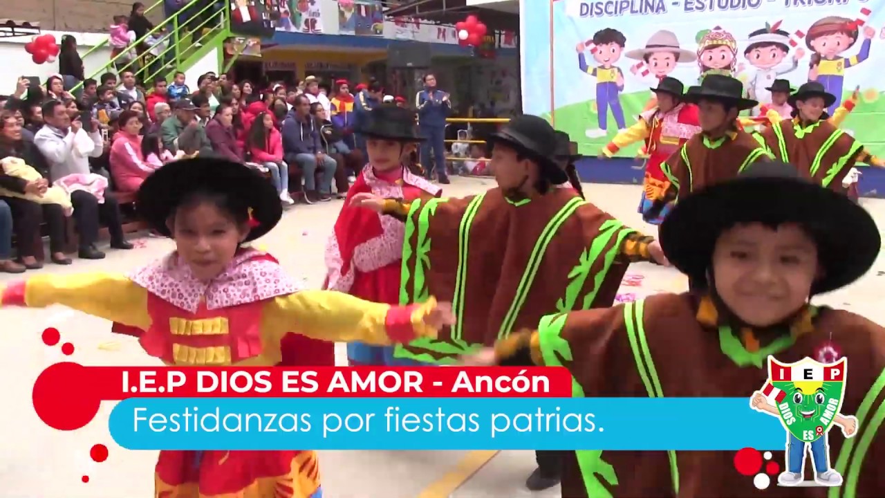 ¡Felices fiestas patrias! | COLEGIO DIOS ES AMOR 2019