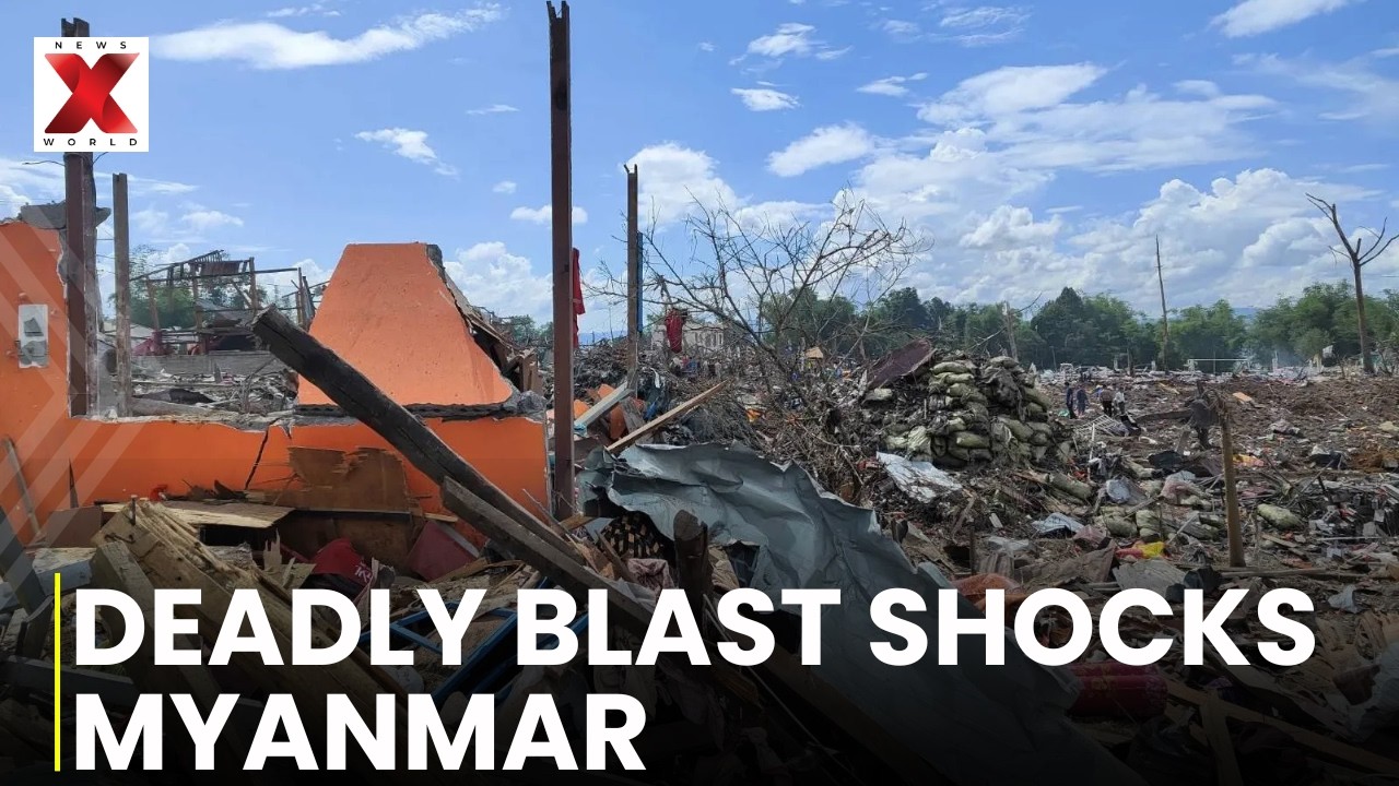 Myanmar Village Devastated After Deadly Explosives Blast In Shan State | NewsX World | NewsX World