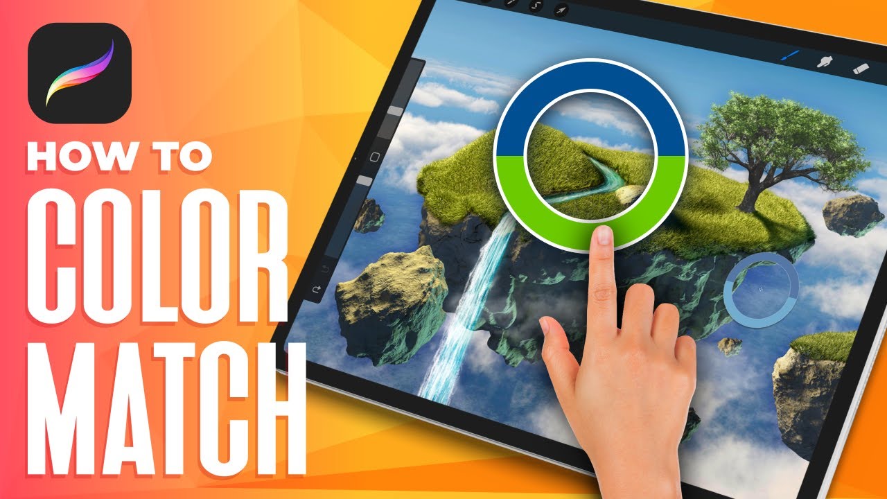 Как подобрать цвета в Procreate
