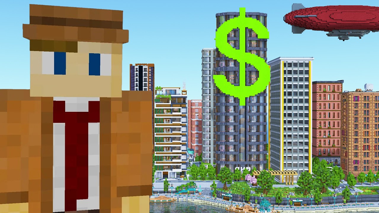 Я выжил в самой реалистичной цивилизации в Minecraft