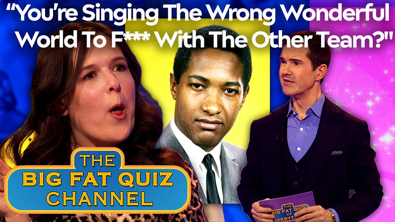 Jimmy Carr APPLAUDS Rosie Jones' Poorly Sung Sabotaging Ballad | Big Fat Quiz