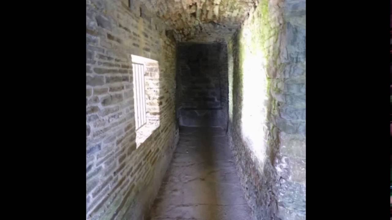 Views of the inside of Carrigafoyle Castle, Ballylongford, Co Kerry, Ireland.