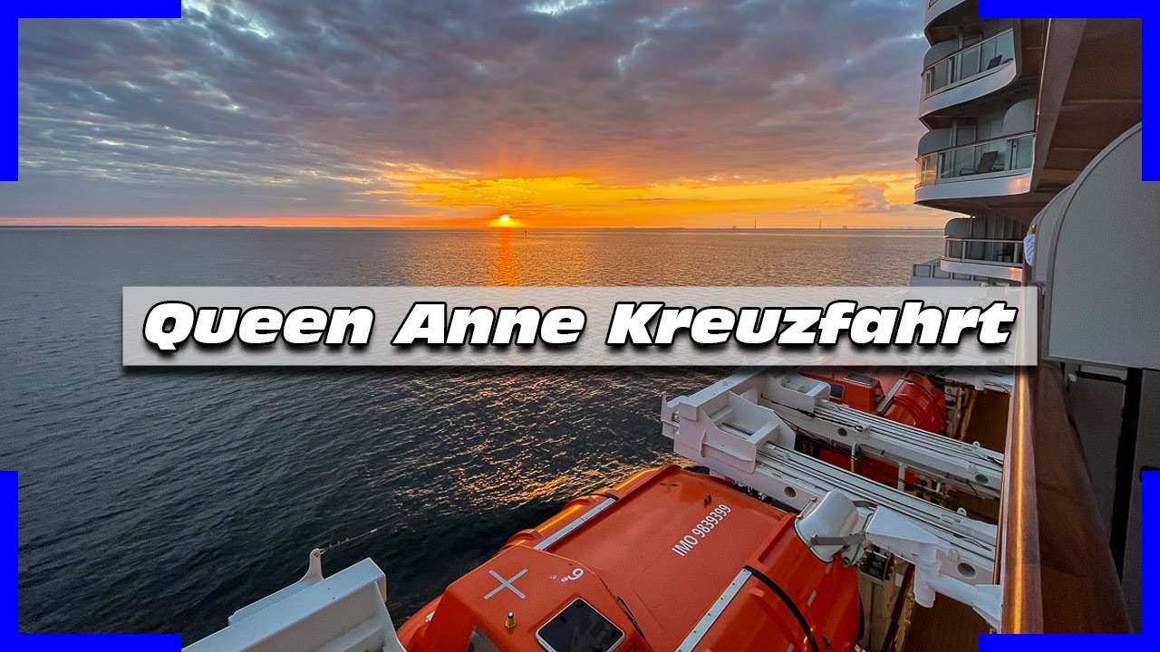Kreuzfahrt mit der Queen Anne | Kiel - Skagen - Seetag - Southampton | Meine Highlights | 4K