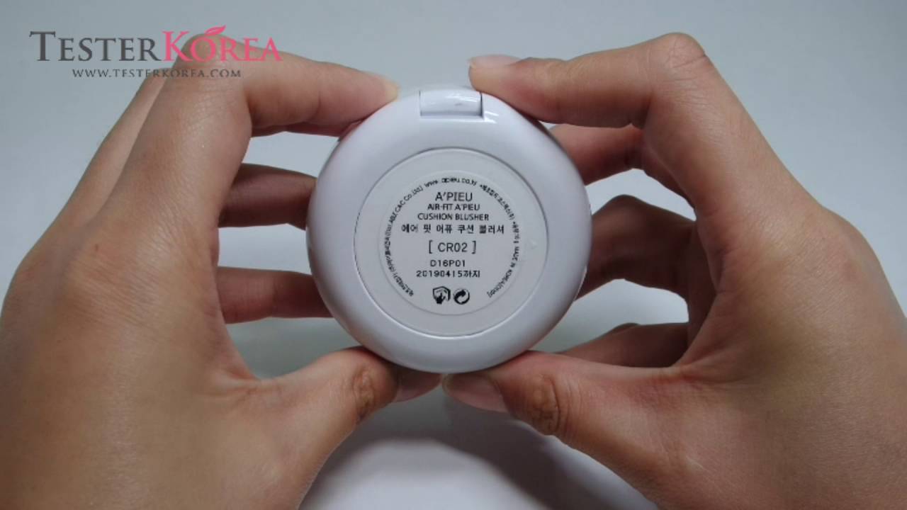 [TESTERKOREA] APIEU Air Fit A'pieu Cushion Blusher