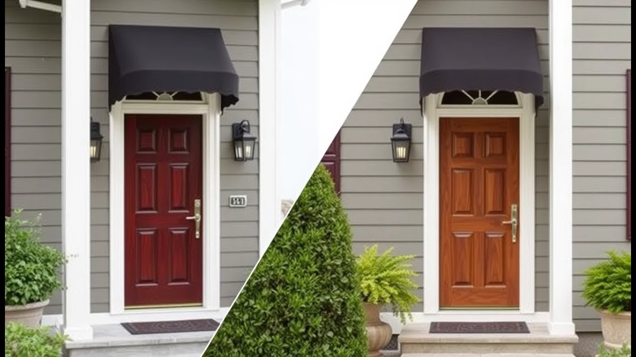 Modern Front Door Awning Ideas 2025 | Transform Your Entrance with These Stunning Designs!