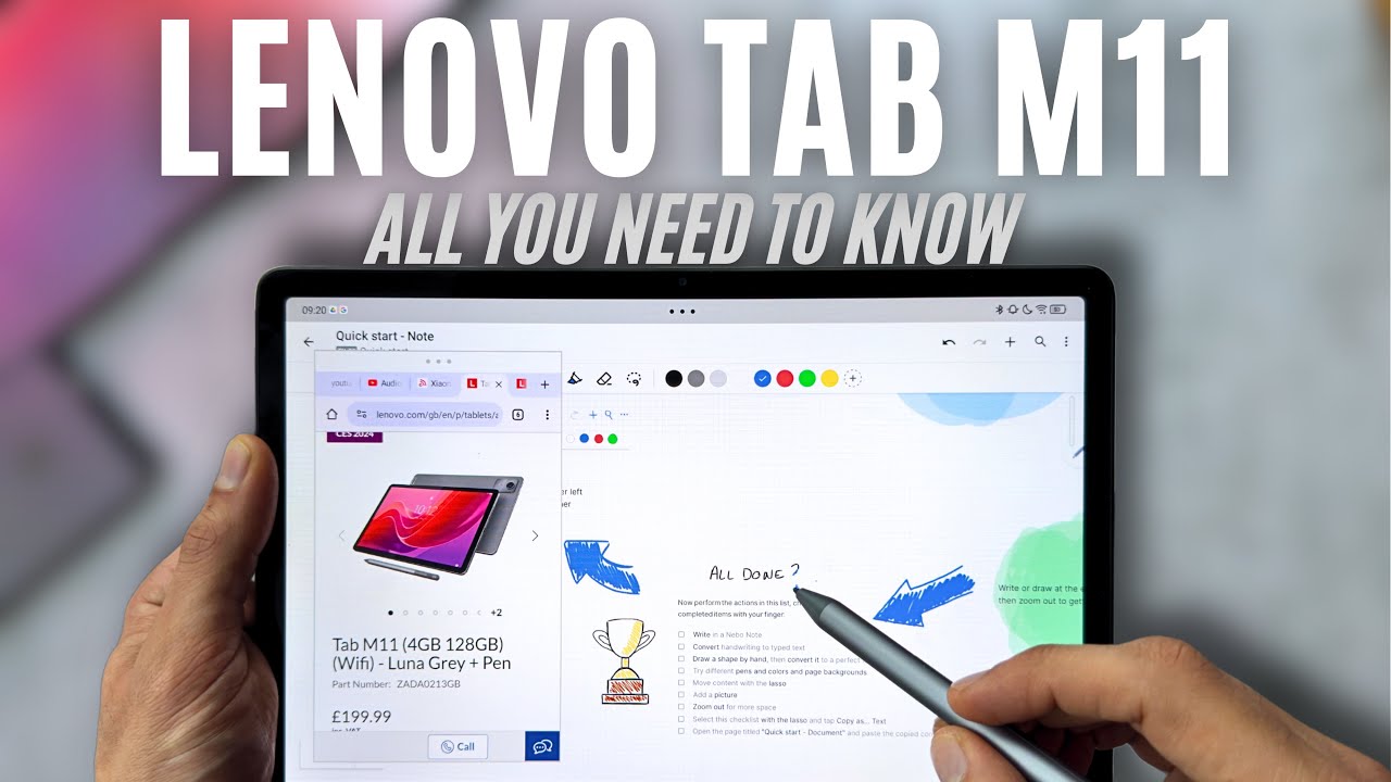 Насколько хорош Lenovo Tab M11? Обзор планшета среднего класса с дисплеем 90 Гц
