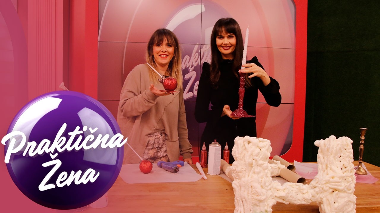 Praktična žena – 1. Merdevine od ubrusa 2. Držač za prstenje u obiku lizalice