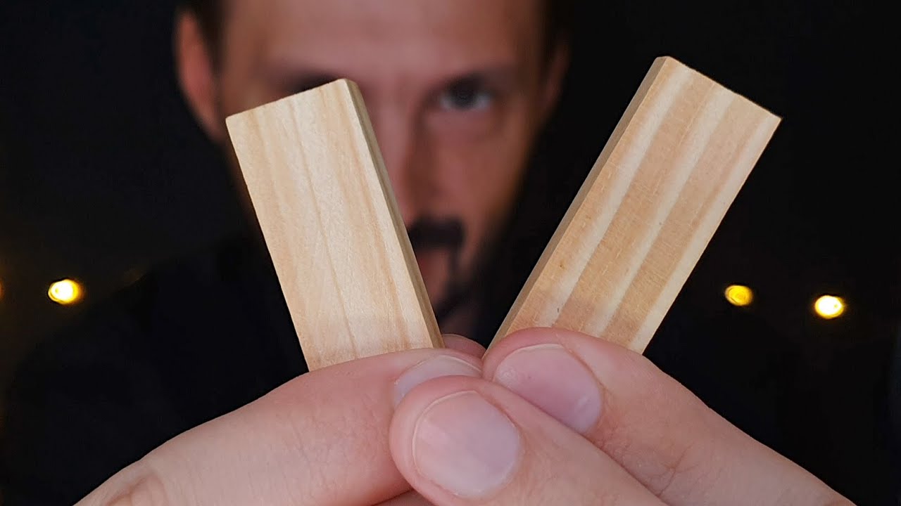 Mini drewniane klocuszki ASMR