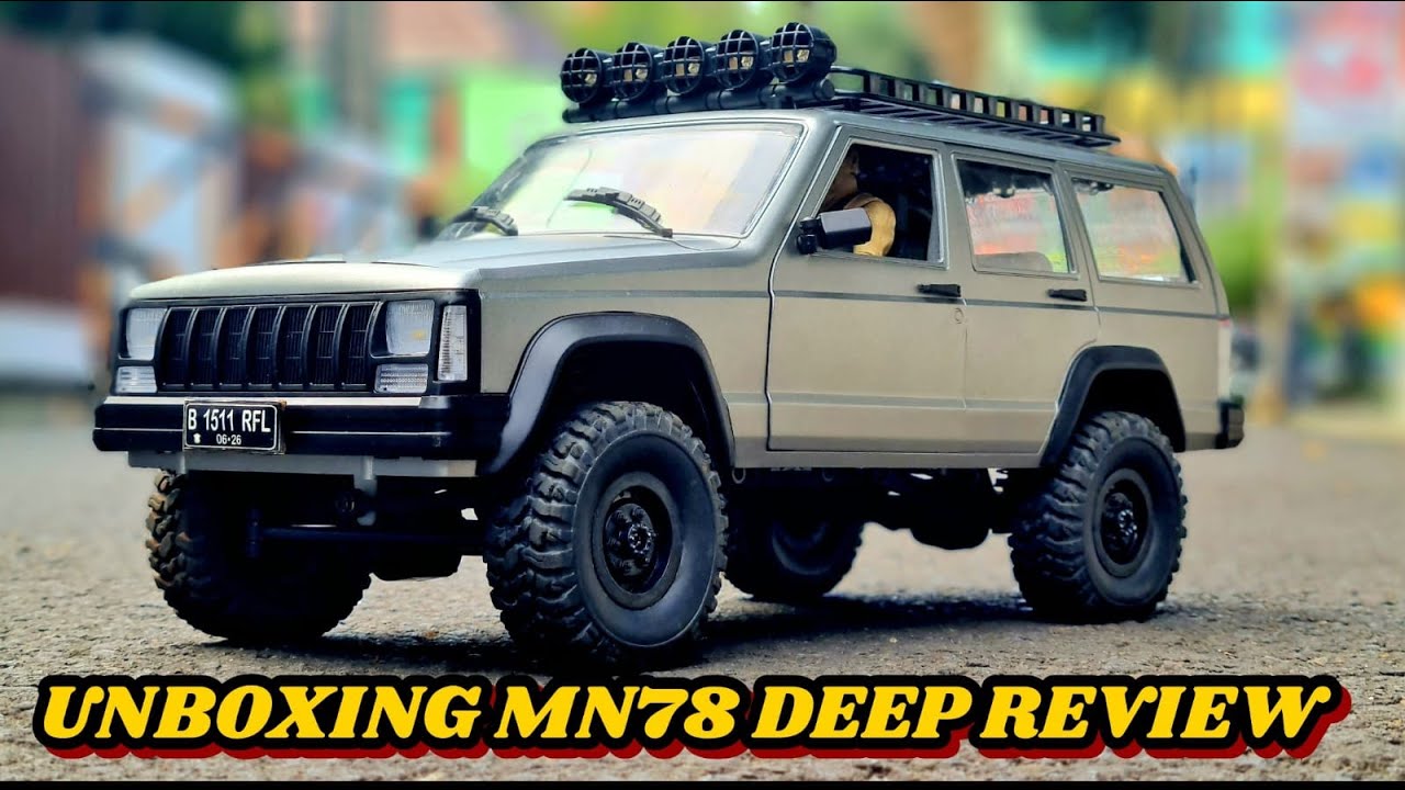 UNBOXING MN78 KUPAS TUNTAS ALA MARINO RC