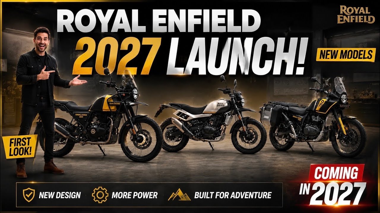 Самая масштабная линейка Royal Enfield 2027 года? Himalayan 750, 440 и Scram Sherpa 450!!