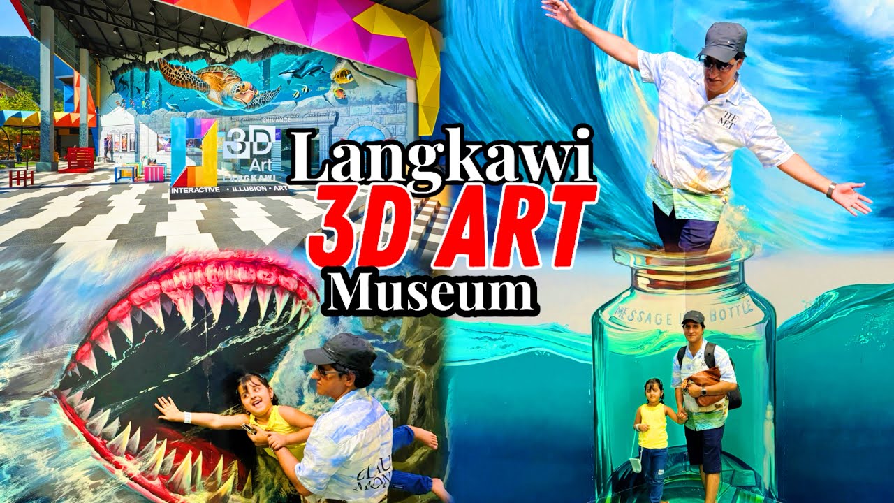 3D Art Museum Langkawi Malaysia | Langkawi To Kuala Lumpur Travel Vlog Must Watch