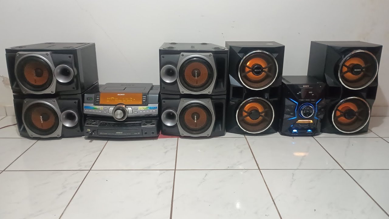 SONY ZUX9 vs SONY GPX77 (não tem como negar🤷🏾‍♂️)