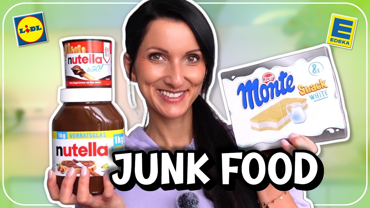 🍫Junkfood Einkauf bei Lidl und Edeka • Was bekommt man für 160 € ??• Frühlingsrolina