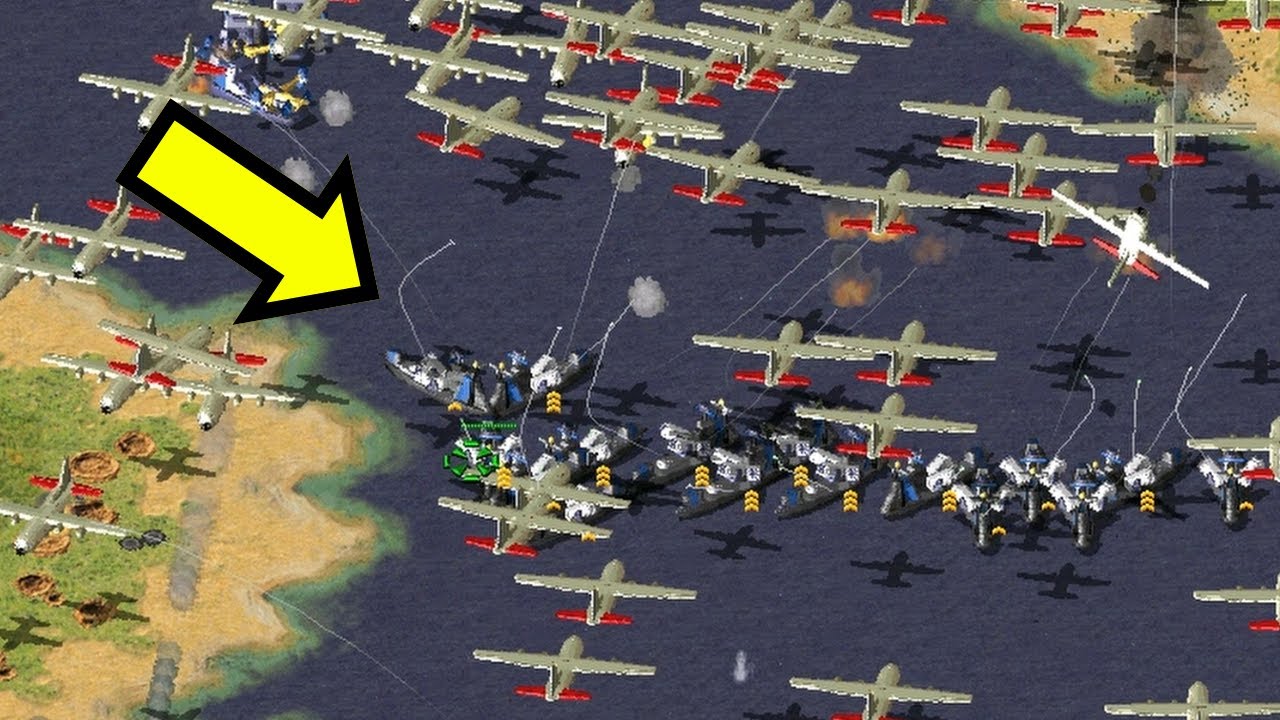 How to destroy 10000 unit - Red Alert 2 gameplay