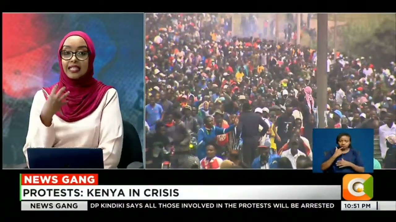| NewsGang | Protests : Kenya in crisis | Part 1