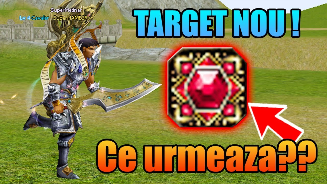 Target Nou: Rubin Excelent Full PVP ✅ La 400 Like Cumparam Rubinul GOL ✅ Metin2.ro Tigerghost
