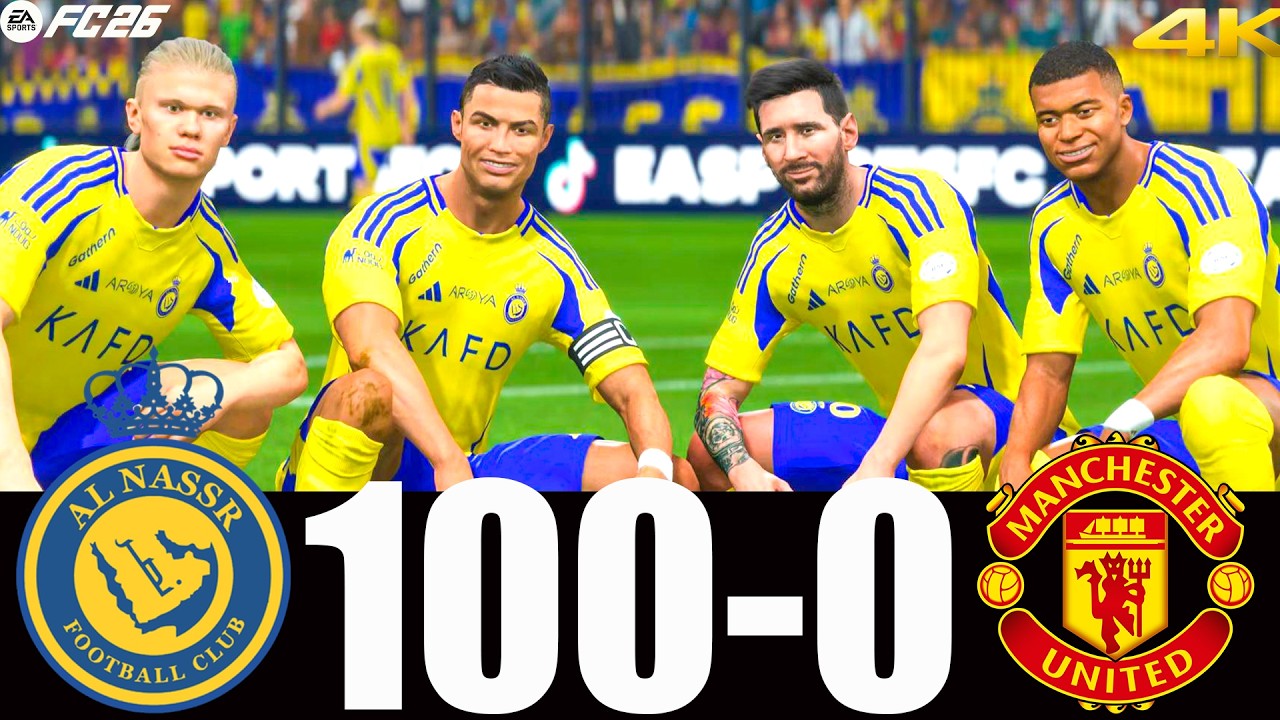 ФК 26 - Месси Роналду, Неймар и Мбаппе | ВСЕ ЗВЕЗДЫ | РЕАЛ МАДРИД 100-0 БАРСЕЛОНА | ФИНАЛ ЛИЧНОЙ ...