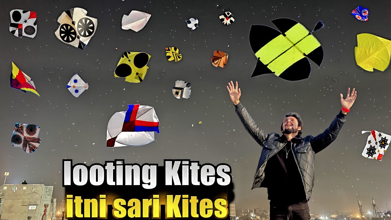Lahore Androon Basant Night🤩TukeL Chamair Le ||Subki Kites Kat De😱|| itni Sari Kites Pakri Aj😁!