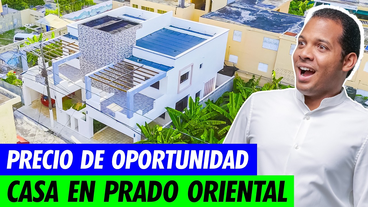 CASA CON TERRAZA Y PATIO EN SANTO DOMINGO ESTE, PRADO ORIENTAL