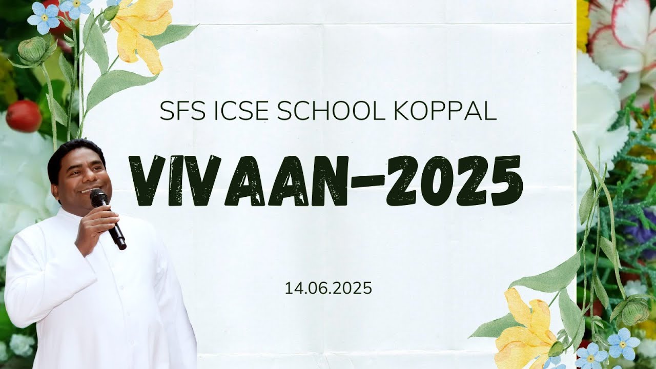 SFS ICSE School Koppal || Kindergarten Inauguration Ceremony || VIVAAN 2025 -26