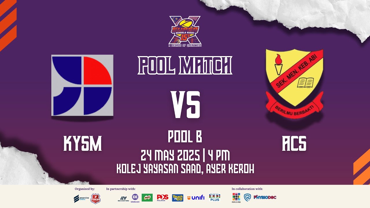SSR15s - Kolej Yayasan Saad vs SMK Abi