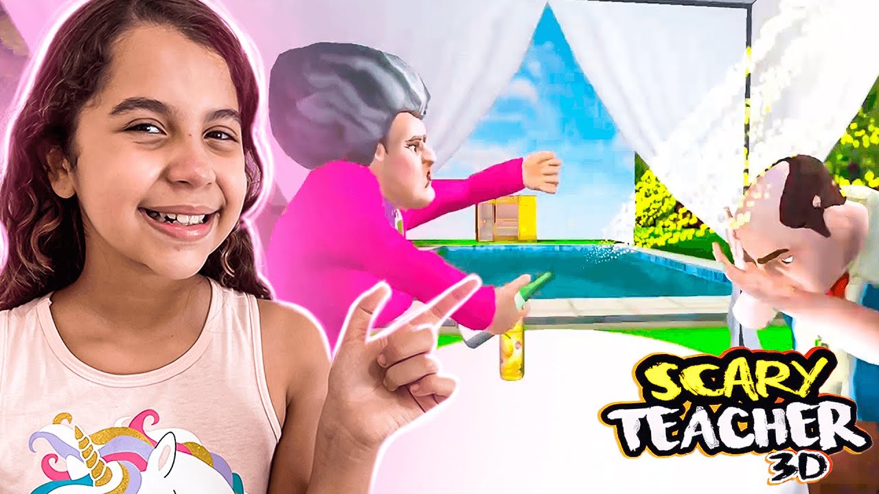 OLHA O QUE A PROFESSORA FEZ COM O CRUSH !!! - Scary Teacher