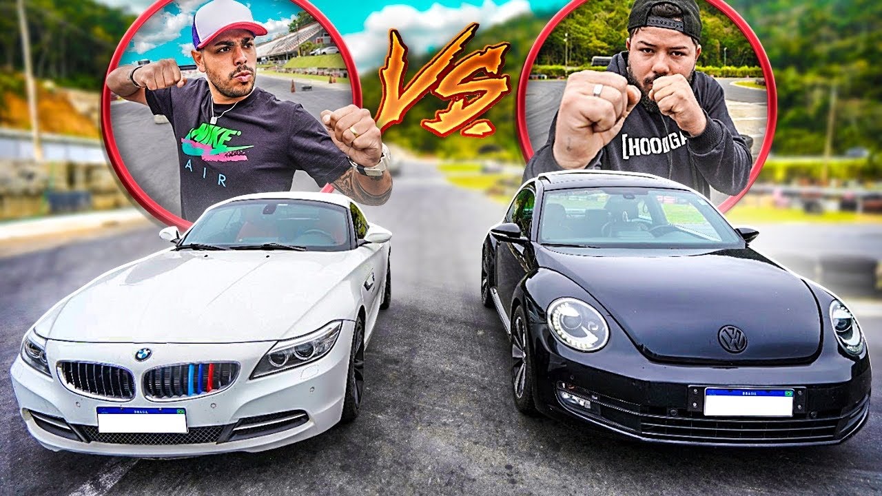 FUSCA DO BOQUINHA VS MINHA Z4 TURBO * chamaaaa *