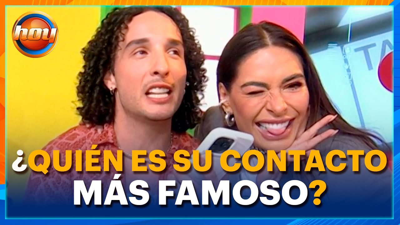 ¡Se calienta el reto! Galilea Montijo pone a prueba la amistad de Jorge Anzaldo con Danna | Hoy