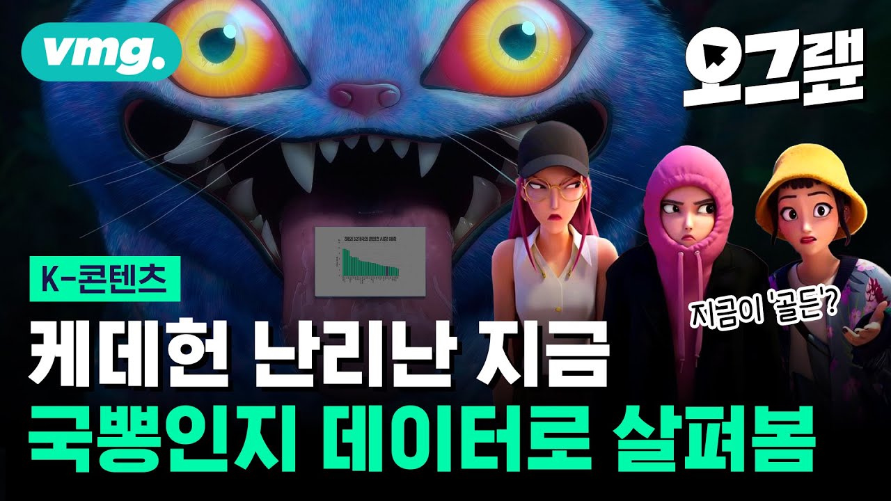 '케데헌'과 '오겜3'의 글로벌 흥행&hellip;국뽕 빼고 데이터로 본 K콘텐츠 위상 / 오그랲 / 비디오머그