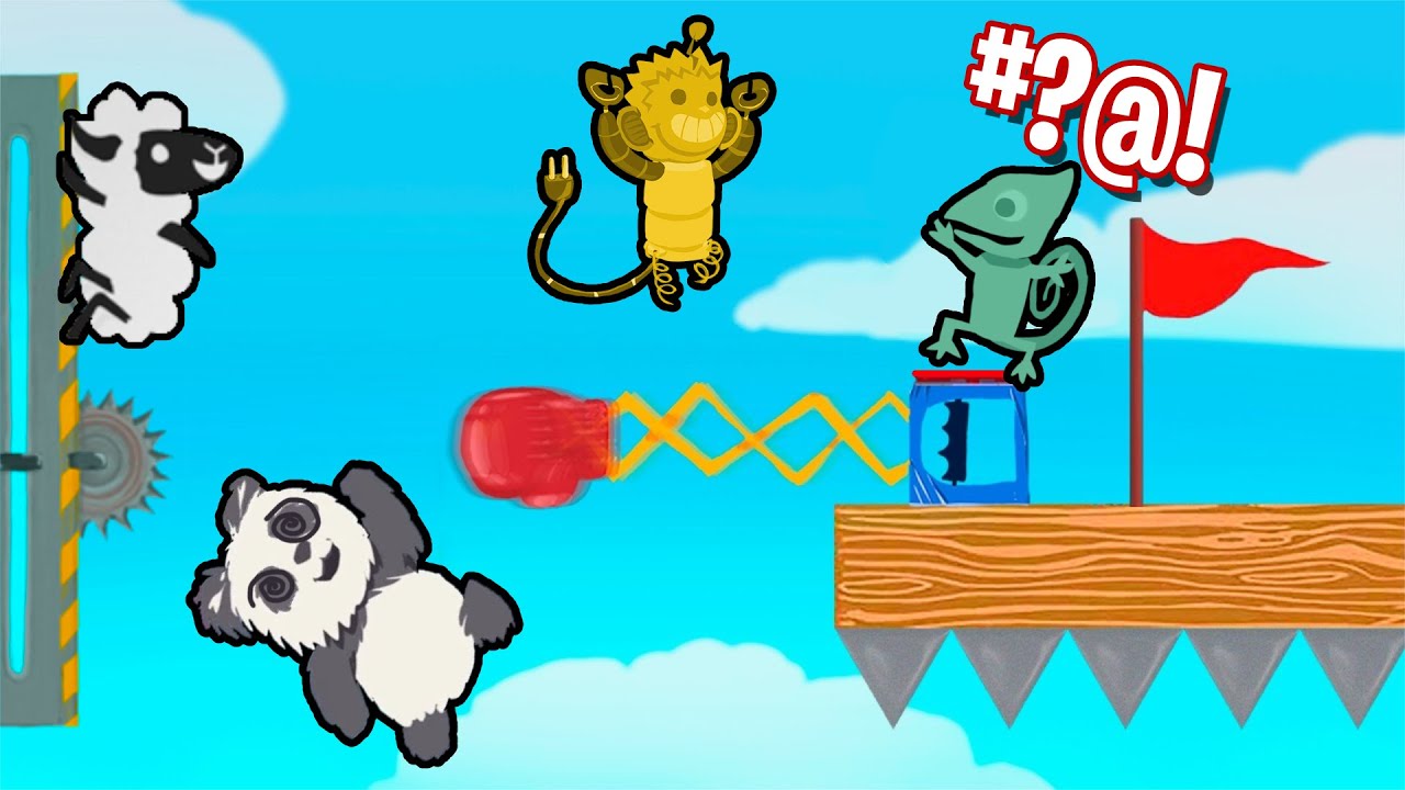 SE ENOJABA Y LO EXPULSABA DEL JUEGO 😡 ULTIMATE CHICKEN HORSE 🤣 PARTIDAS TRAICIONERAS