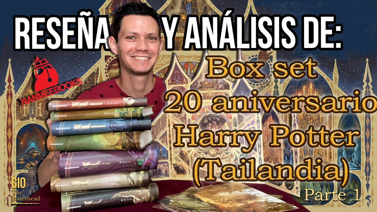 Box Set 20 aniversario Harry Potter: Edición de Tailandia | Parte 1 (Reseña) #Nanmeebooks
